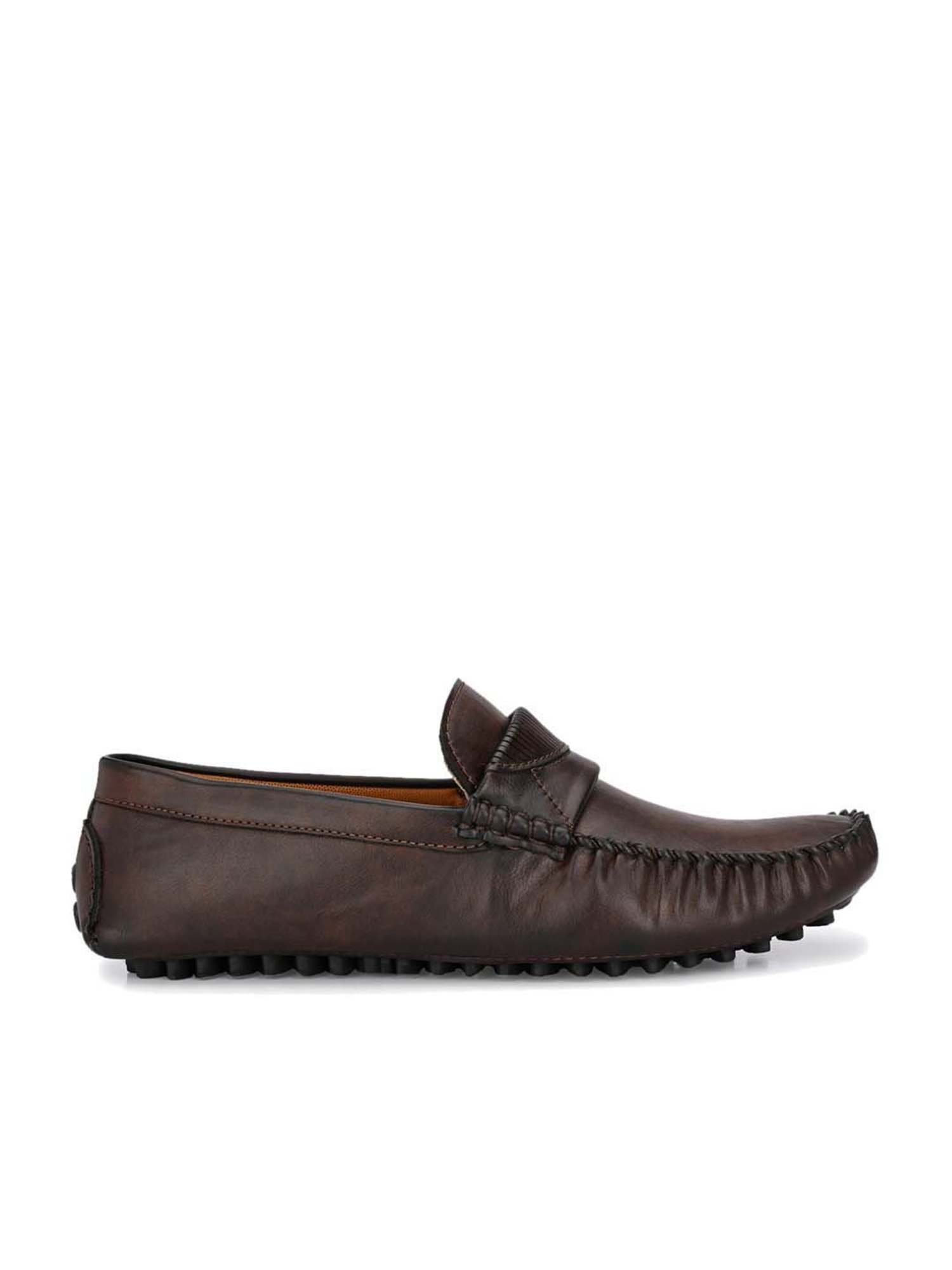 Prolific Men's Brown Casual Loafers