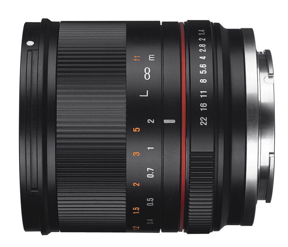 Rokinon RK21M-M 21mm F1.4 ED AS UMC High Speed CSC Wide Angle Lens for Canon M