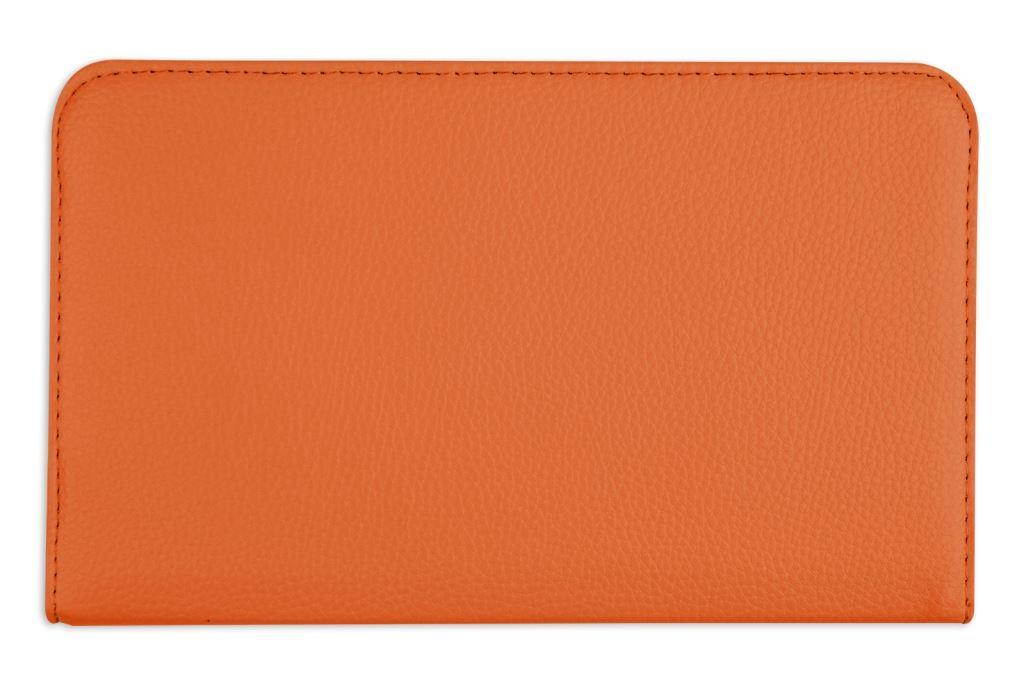 Hellfire Trading PU Leather Case 360 Rotating for Samsung Galaxy Tab 4 T330 8" - Hot Pink