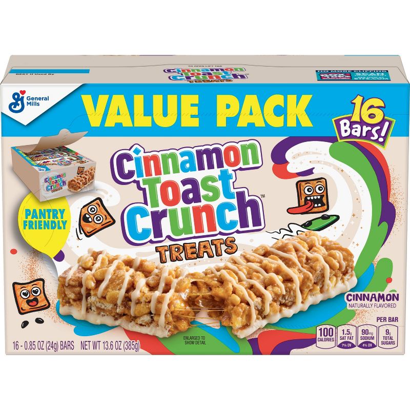 Cinnamon Toast Crunch Flavored Cinnamon Bars  - 16ct