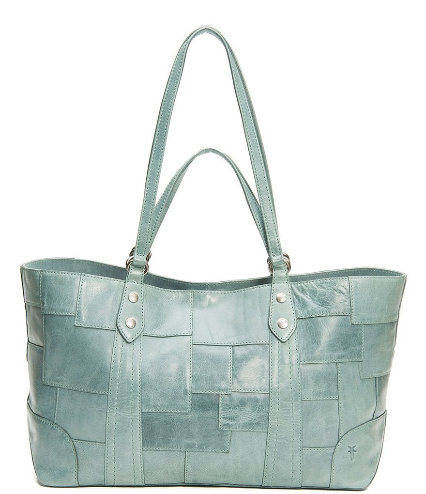 Frye Melissa Patchwork Leather Multi-Handle Tote Bag