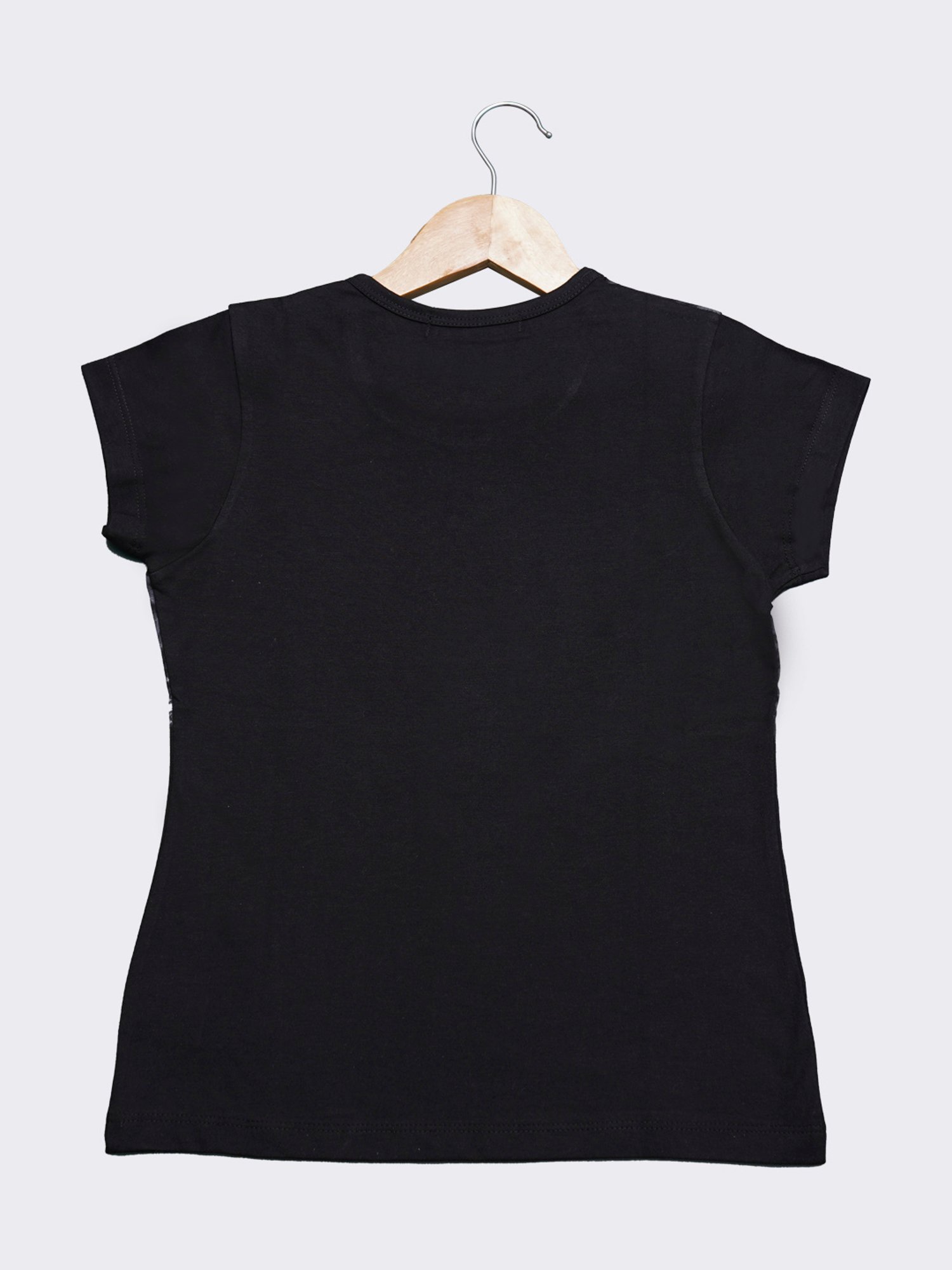 NINS MODA Kids Black Printed Top