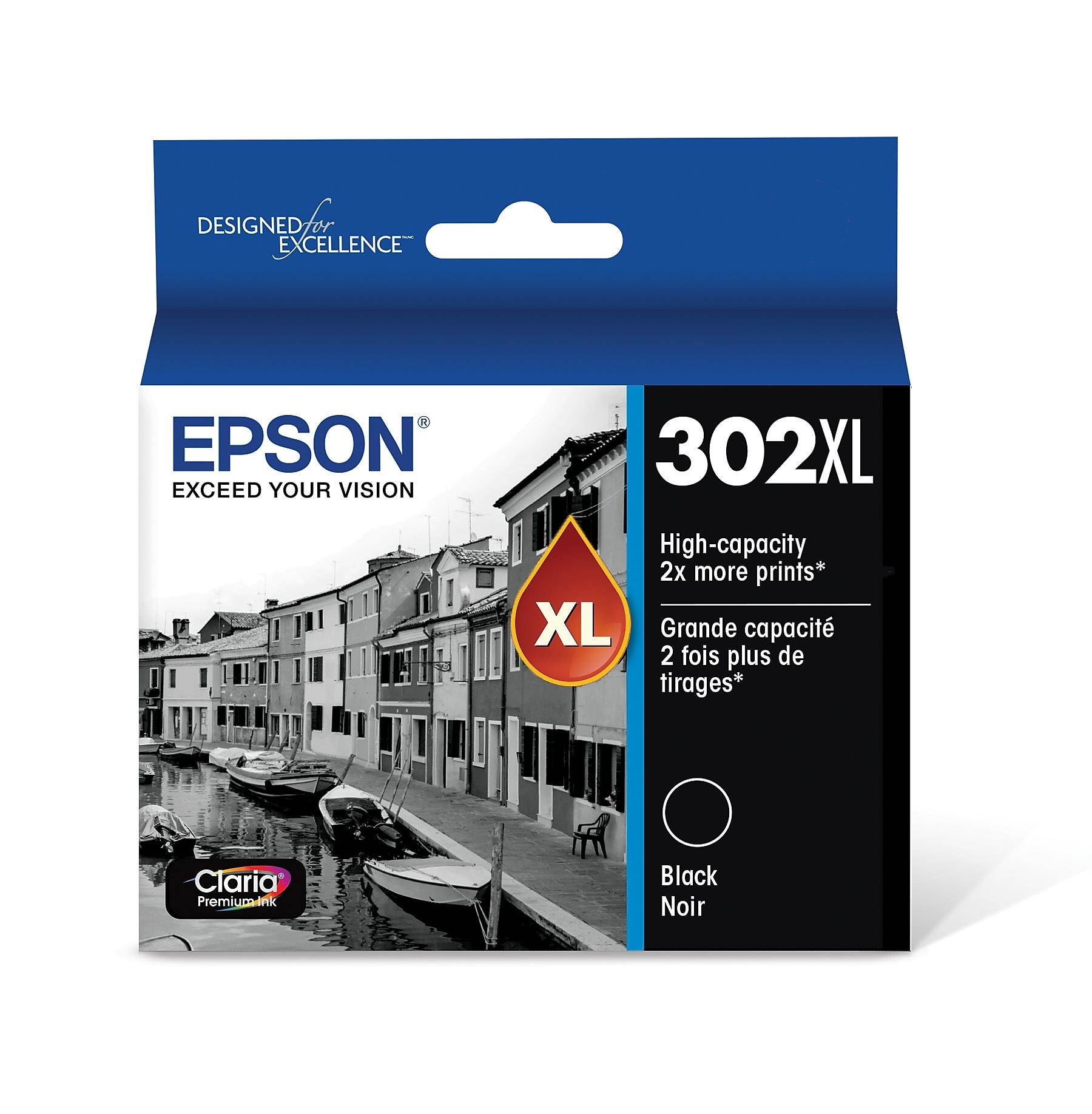 Epson Claria Premium 302Xl Ink Cartridge - Black