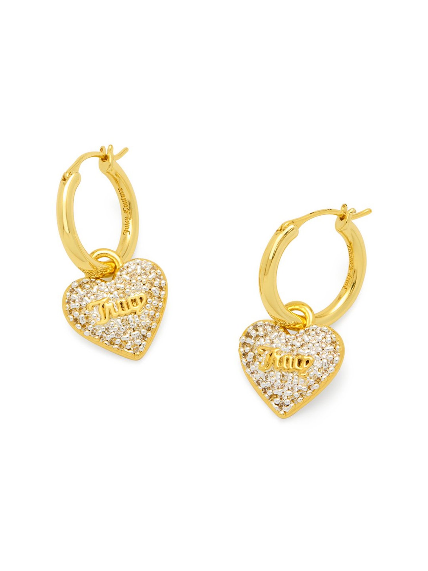 Juicy Couture Sylvie Golden Drop Earrings