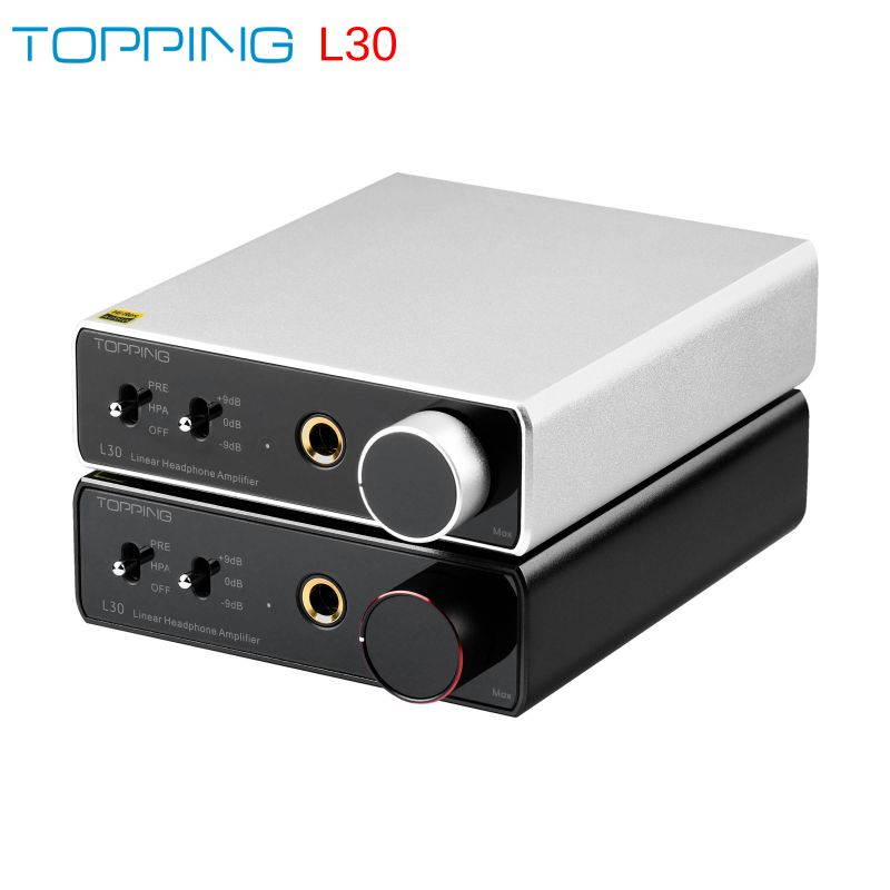 TOPPING L30 AMP NFCA HiFi 6.35MM Headphone Amplifier RCA Hi-Res Preamplifier Amplifier