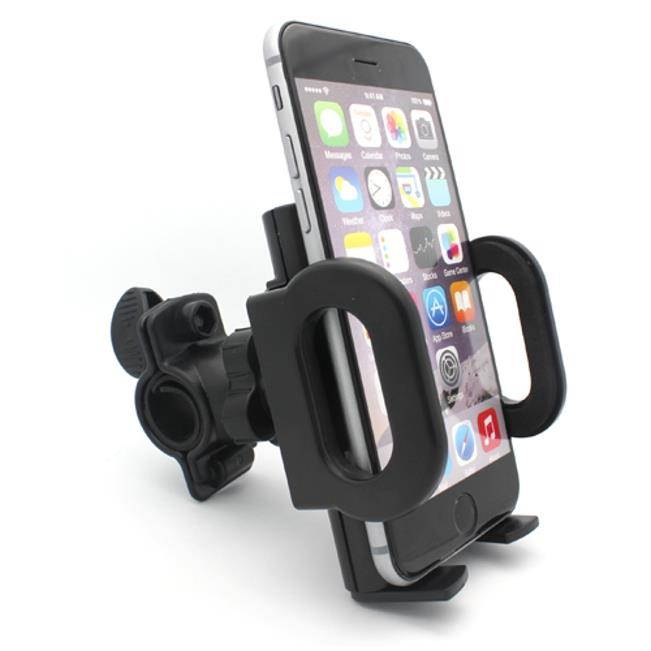 Bicycle Mount Phone Holder Handlebar Swivel Cradle for iPhone 5C 5S 6 Plus 6S Plus 7 Plus 8 PLUS SE X - Google Pixel 2 XL - HTC 10, Bolt, U11 - Huawei Mate 10, P10 P9 - LG G5 G6 G7 ThinQ