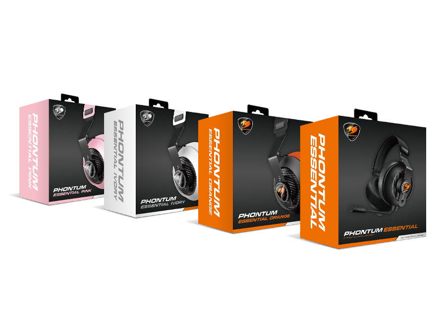 Cougar Phontum Essential Stereo Gaming Headset (Orange)