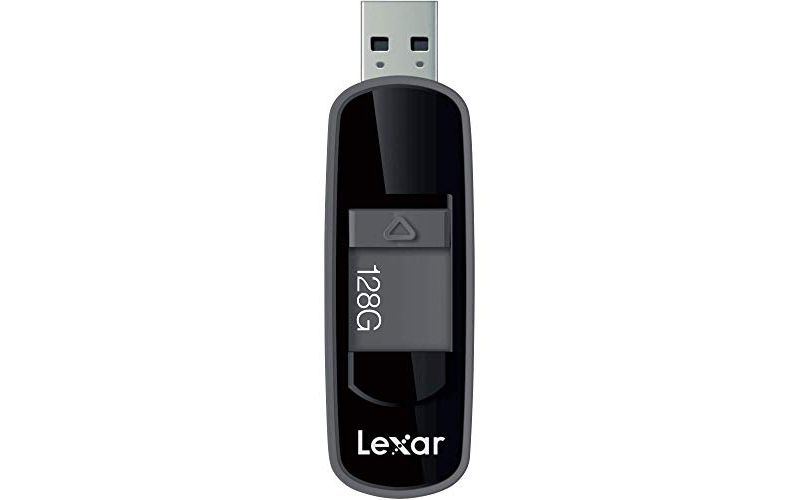 Lexar JumpDrive S75 128GB USB 3.1 Flash Drive (Black)