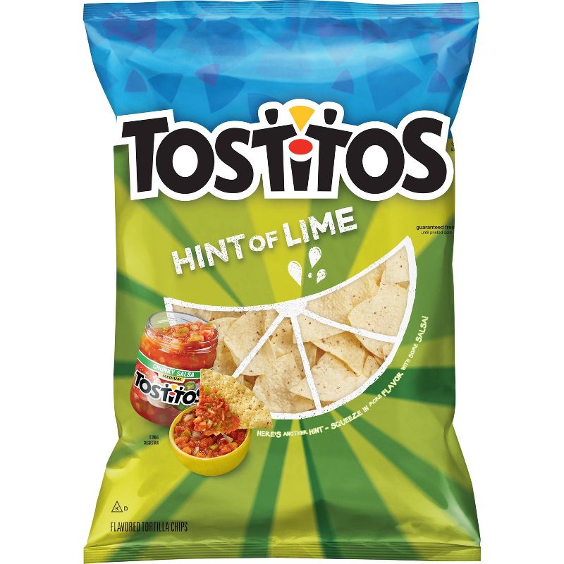 Tostitos Hint Of Lime Tortilla Chips - 13oz