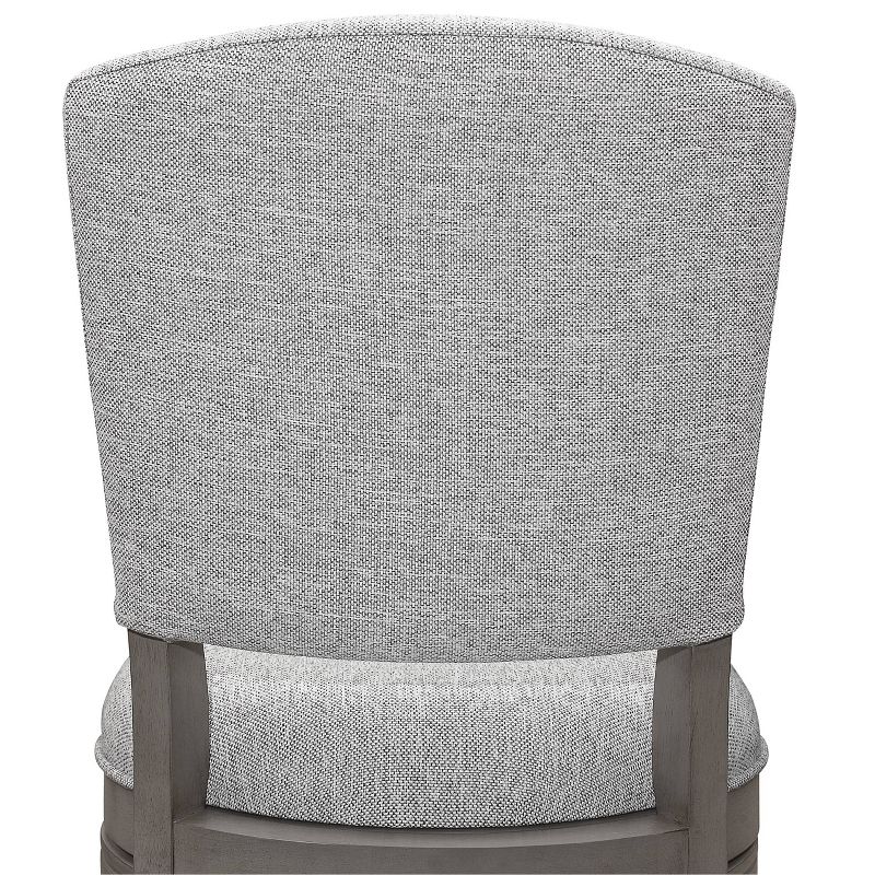 Santa Clara II Swivel Counter Height Barstool Gray - Hillsdale Furniture