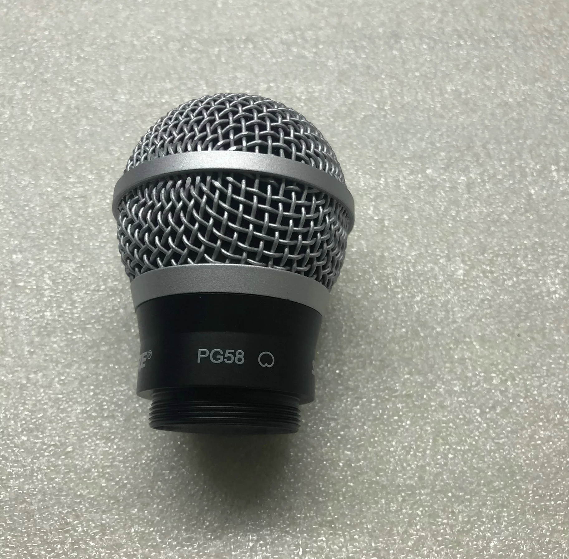 Professional Replacement Microphone Grille With Capsule Ball Head Mesh for SLX PGX Wireless System PG58 Handheld Transmitter