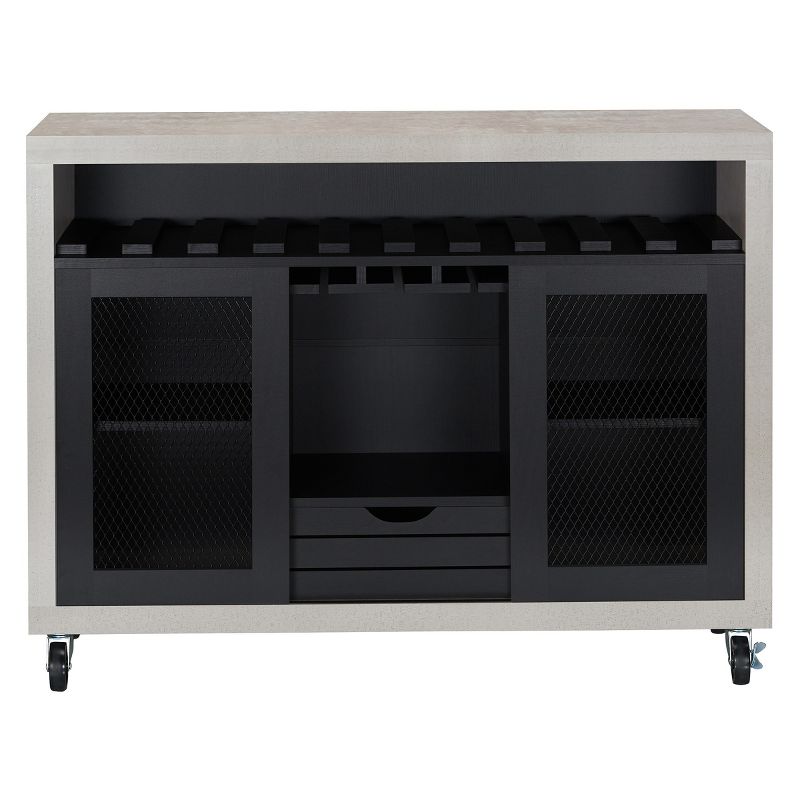 Iohomes Willis Industrial Dining Buffet Black - HOMES: Inside + Out