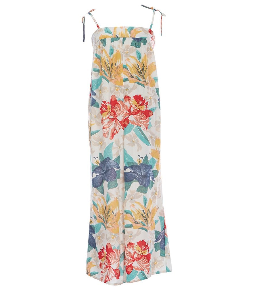 O'Neill Big Girls 5-14 Eloise Floral Jumpsuit