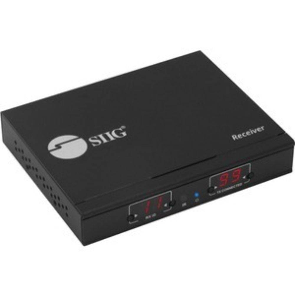 SIIG HDMI 2.0 4K60Hz Over IP Extender / Matrix with IR Receiver CEH25C11S1