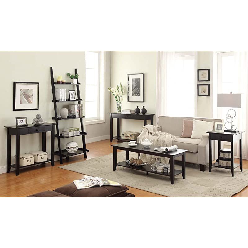 American Heritage Bookshelf Ladder Black