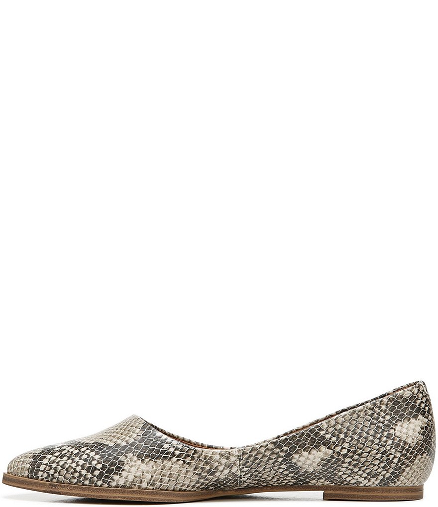 Zodiac Hill Snake Print Slip-On Flats