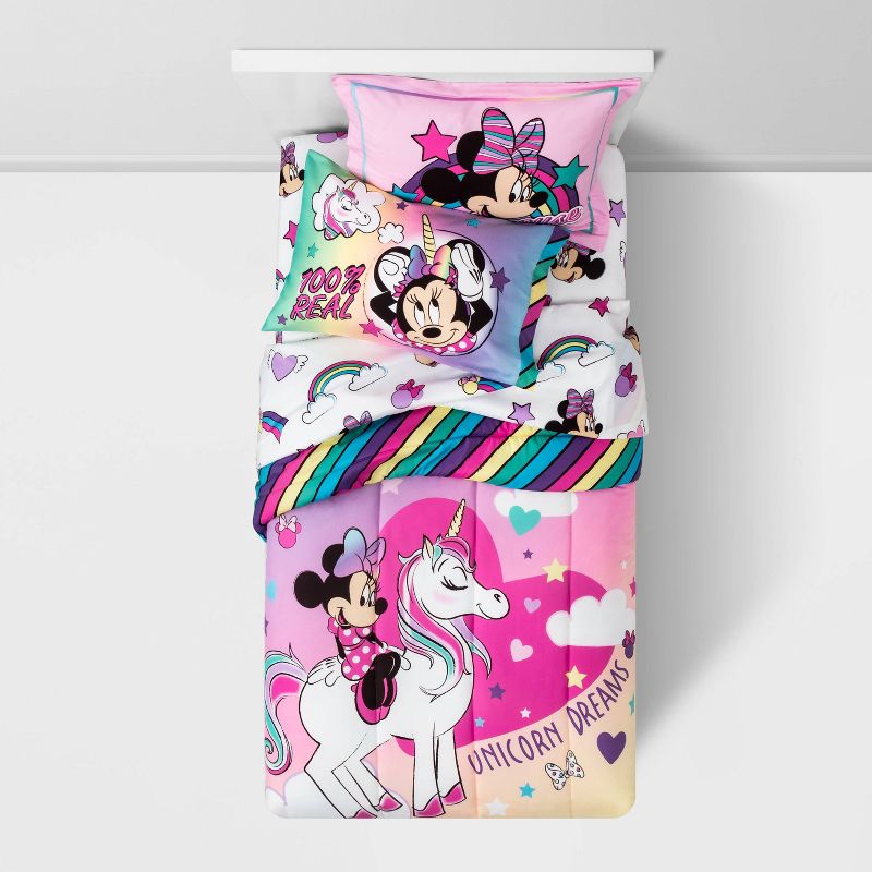 Twin Minnie Mouse Bed in a Bag