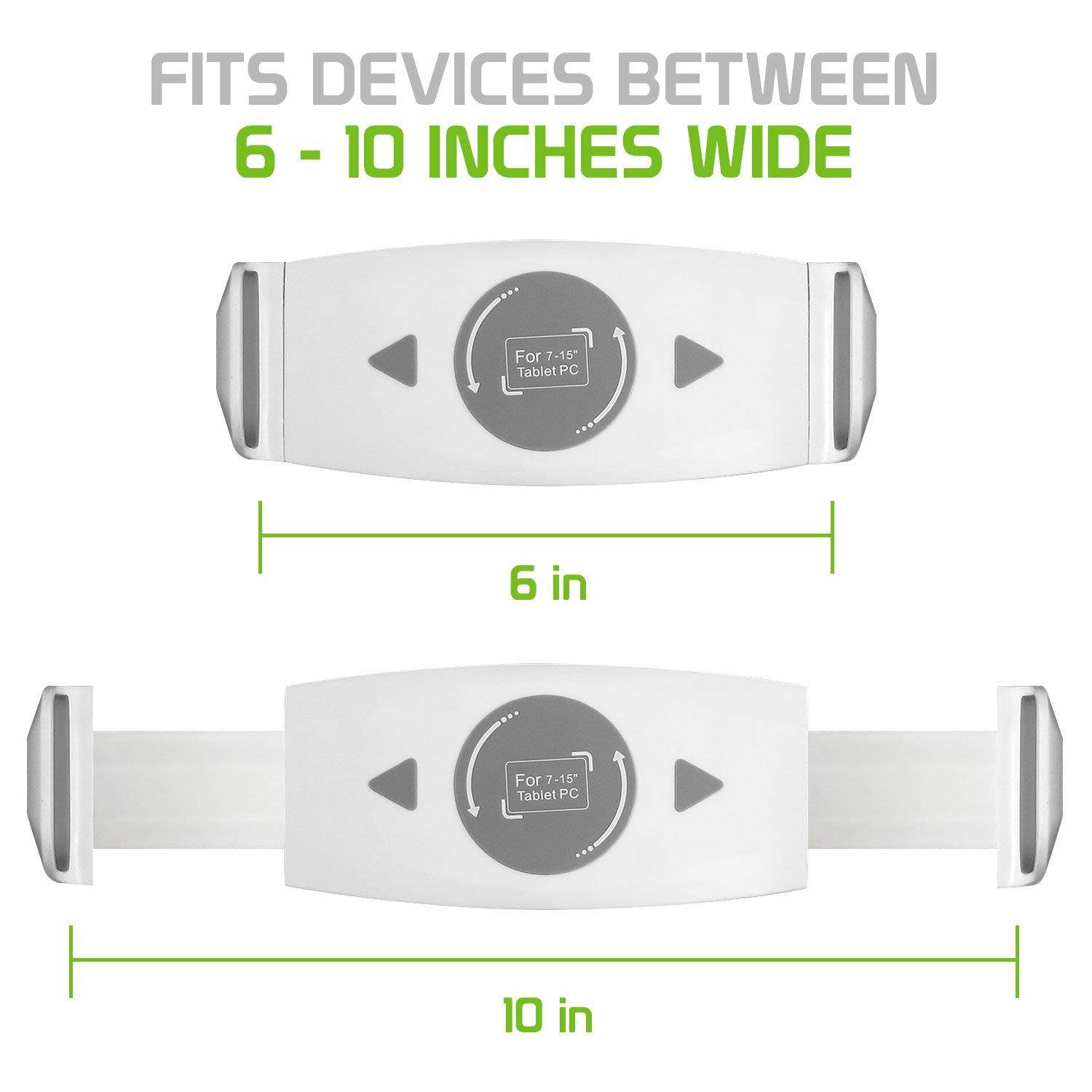 Cellet Kitchen Tablet Mount Stand 2-in-1 Kitchen Wall/Tabletop Desktop Mount Recipe Holder Stand for 7 to 13 Inch Tablet fits 2017 iPad Pro 12.9/9.7/Air/Mini, Surface Pro