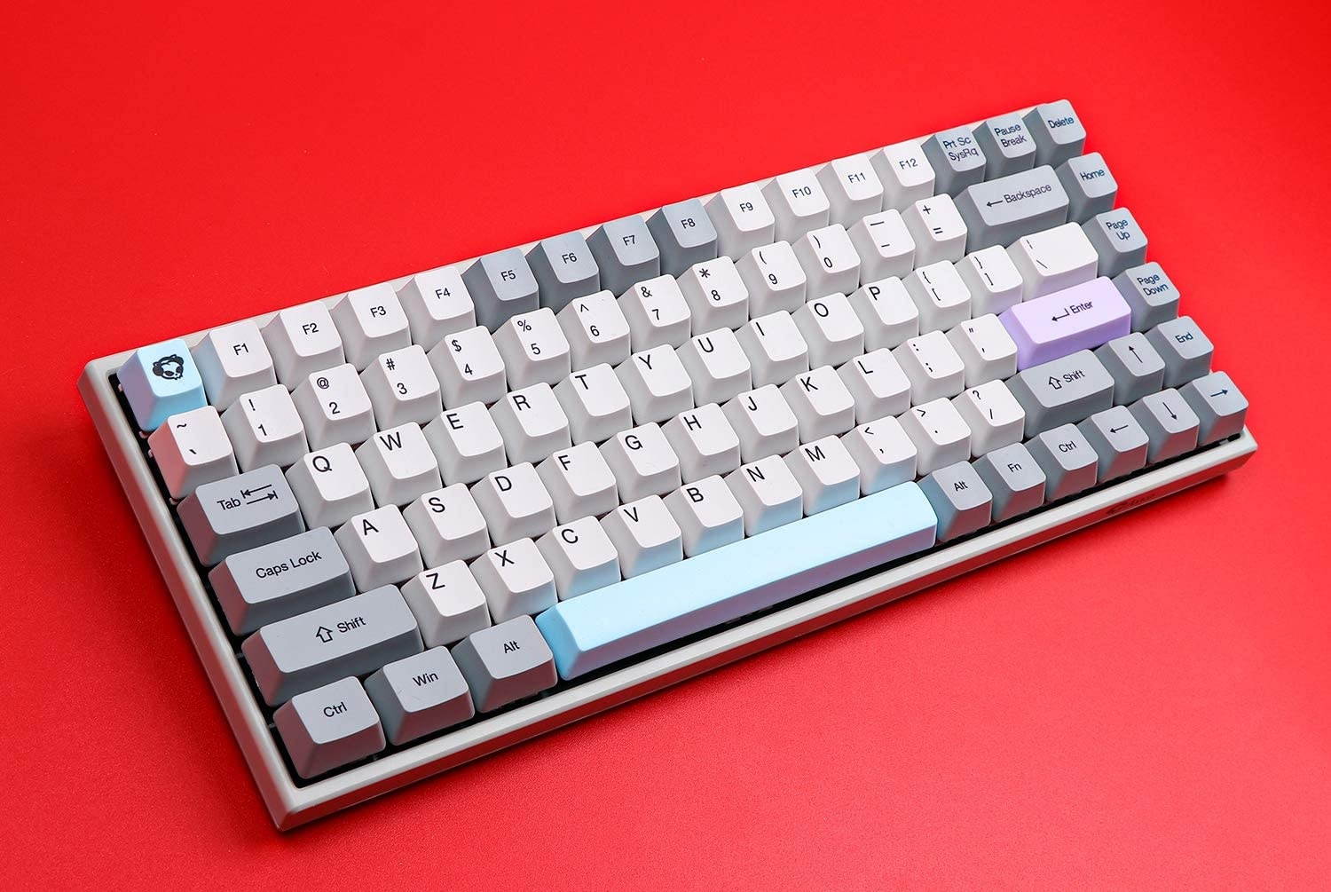 EPOMKER AKKO 3084 Silent 84 Keys Bluetooth 5.0 Mechanical Keyboard TKL with PBT OEM Keycaps, Type-C Port, 1800mAh Built-in Battery for Win/Mac/Gaming (Gateron Yellow Switch, 3084)