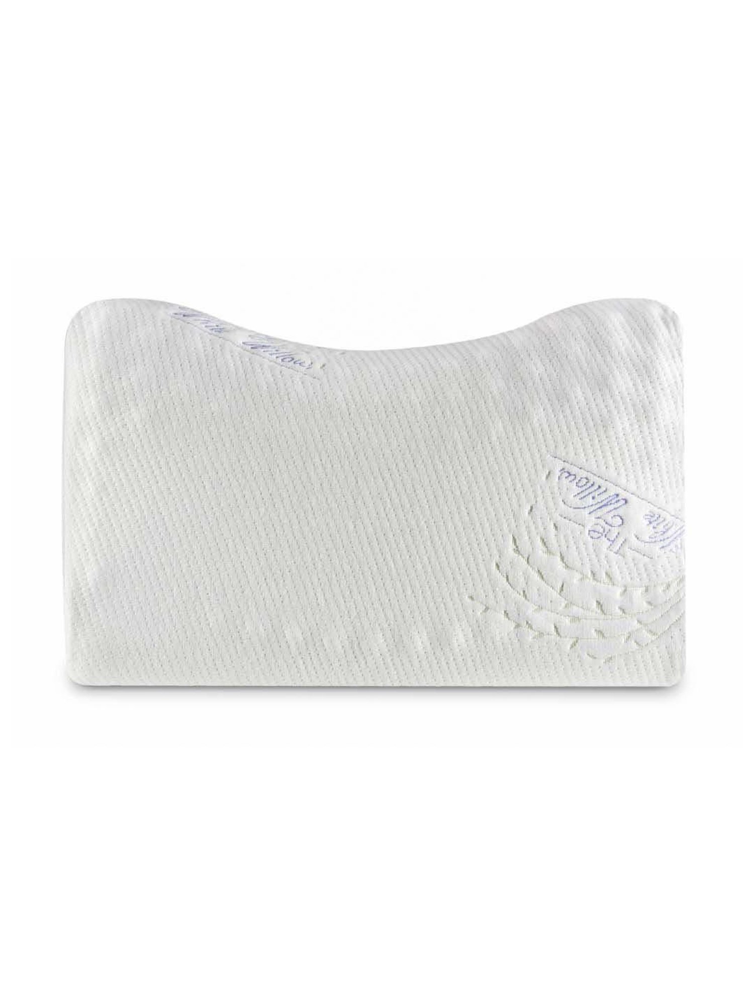 The White Willow Orthopaedic Memory Foam Cervical Pillow - Set of 1