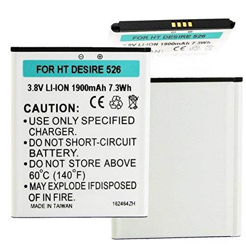 HTC Desire 526 Tablet Battery (Li-Ion 3.8V 2000mAh) - Replacement For HTC BOPL4100 Cellular Battery