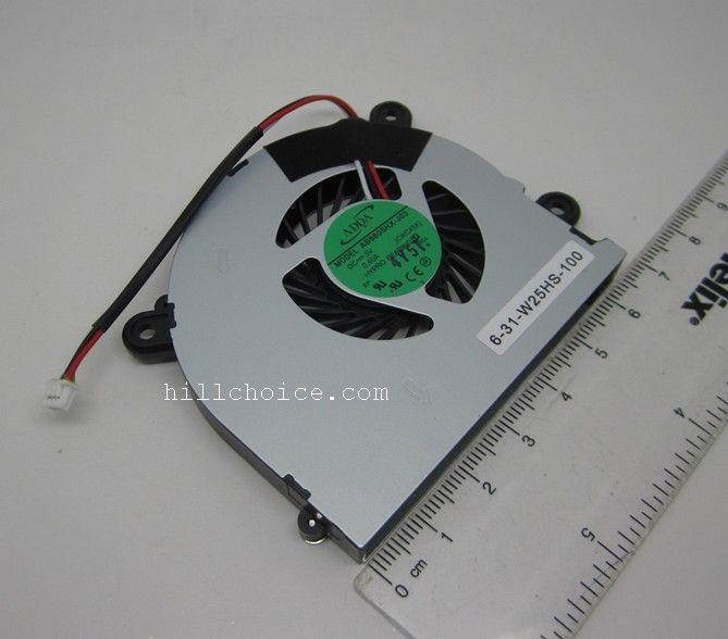 New CPU Cooling Fan For MSI S6000 X600 Laptop AB6605HX-J03 CWC45X 6-31-W25HS-100