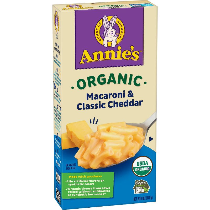Annie's Homegrown Organic Macaroni & Cheese Classic 6oz