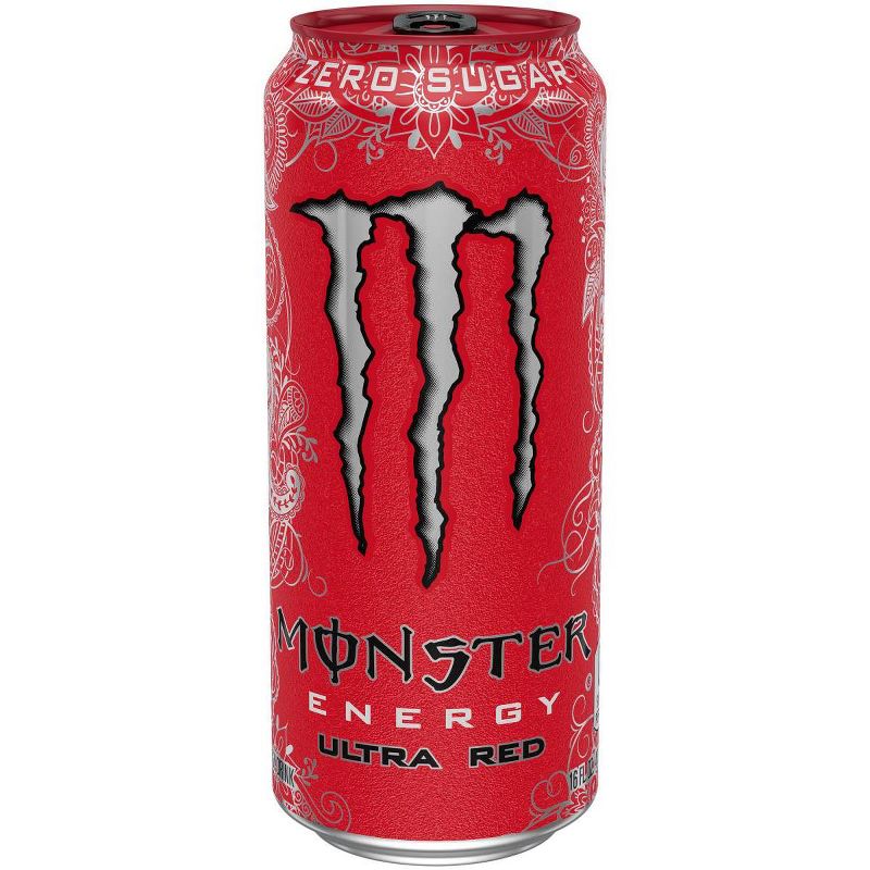 Monster Energy, Ultra Red - 16 fl oz Can