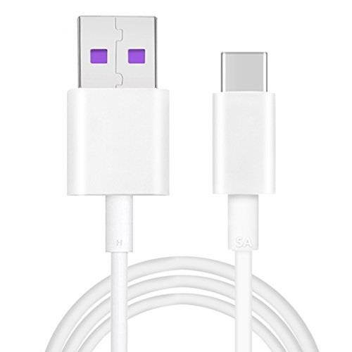 USB-C Quick Compatible with All Huawei Phone Models with TYPE-C Connector-White
