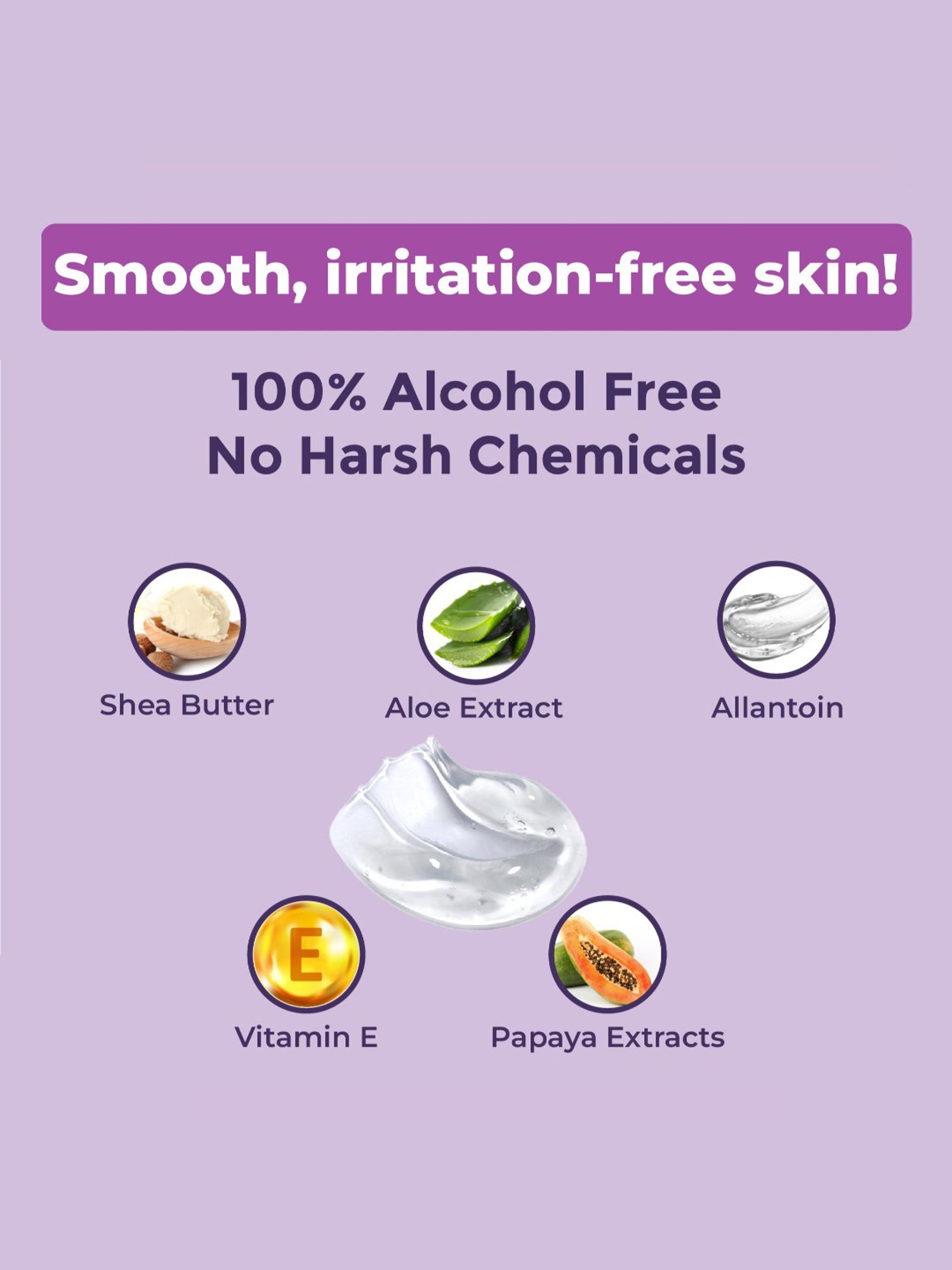 Sanfe Post Hair Removal Soothing Gel - 50 gm