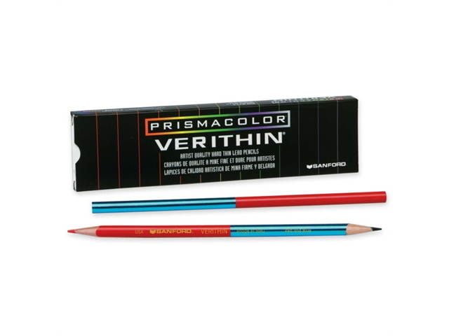 Verithin Color Pencil Assrt Dual Tip RED/BLUE Set/12