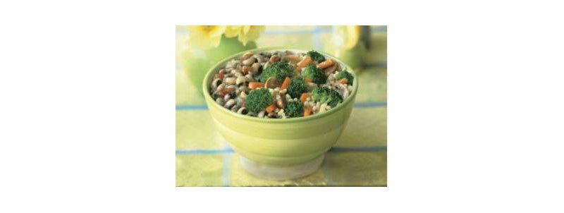 Amy's Brown Rice Black-Eyed Peas and Veggies Frozen Bowls - 9oz