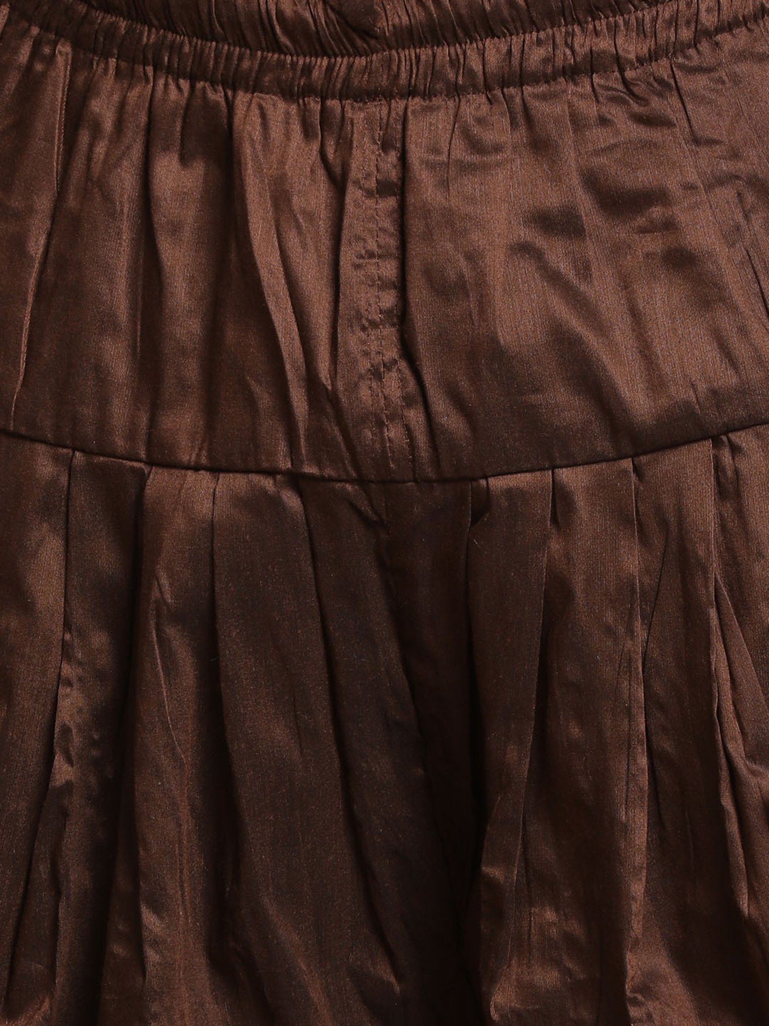 Benstoke Black & Maroon Regular Fit Sherwani Set