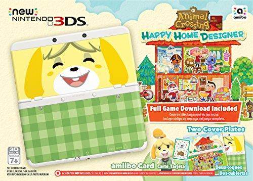 Nintendo Animal Crossing: Happy Home Designer + New 3DS Bundle