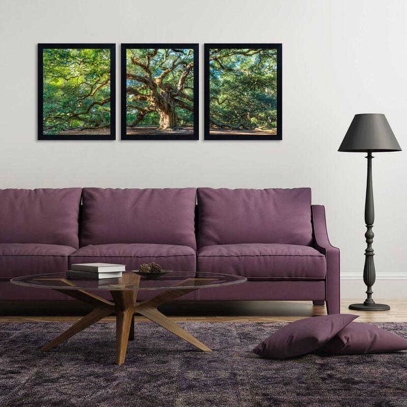 3pc Angel Oak Charleston by Pierre Leclerc - Trademark Fine Art