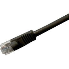 3FT CAT5E BLACK SNAGLESS PATCH