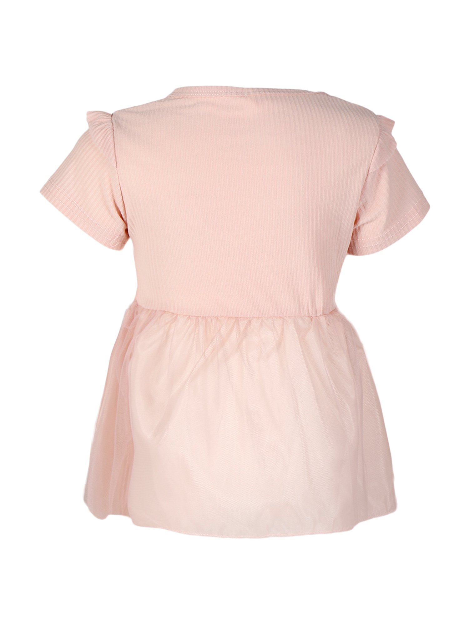 Passion Petals Kids Pink Printed Dress