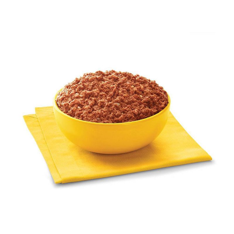 Pedigree Chopped Ground Dinner Wet Dog Food Beef, Bacon & Cheese Flavor - 22oz