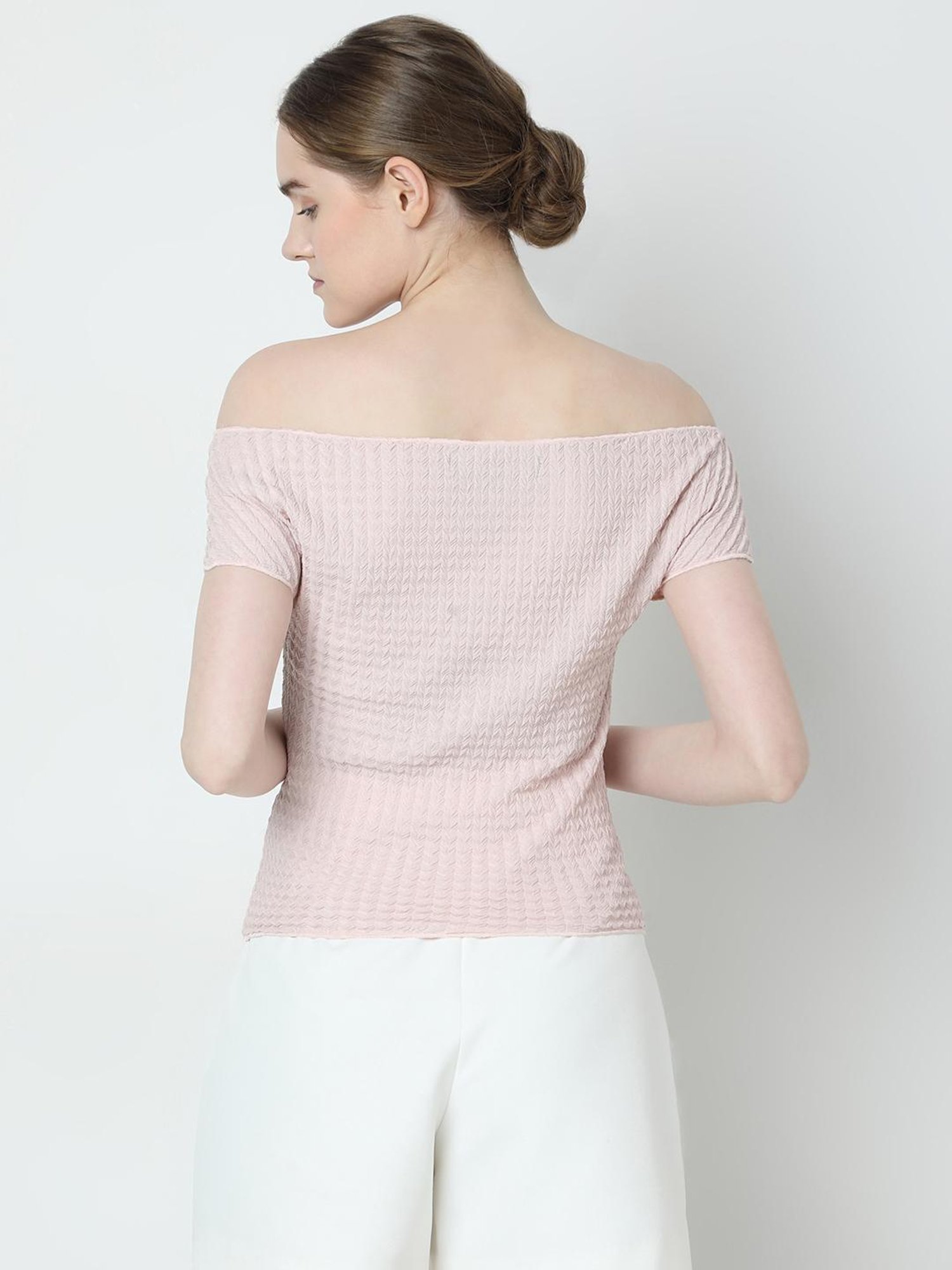 Vero Moda Dusty Pink Regular Fit Top