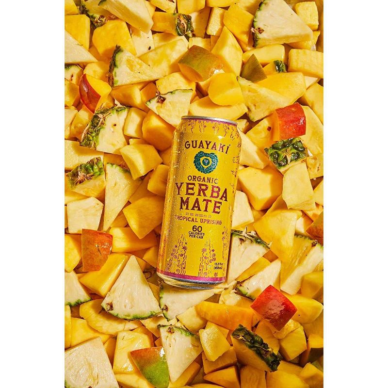 Guayaki Yerba Mate Tropical Uprising - 15.5 fl oz Can