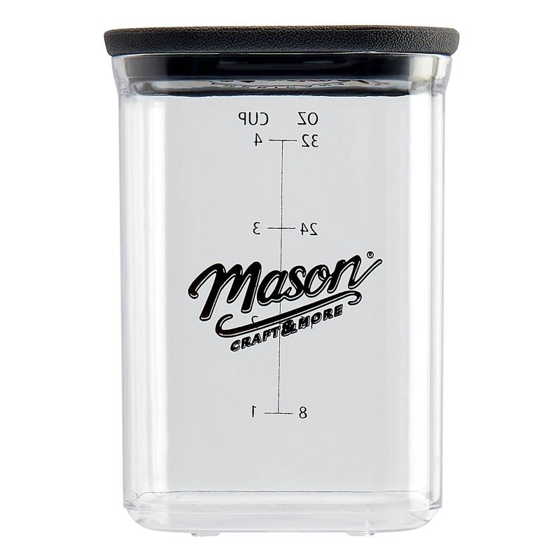 Mason Craft & More Set of 6 Stackable Food Storage Containers