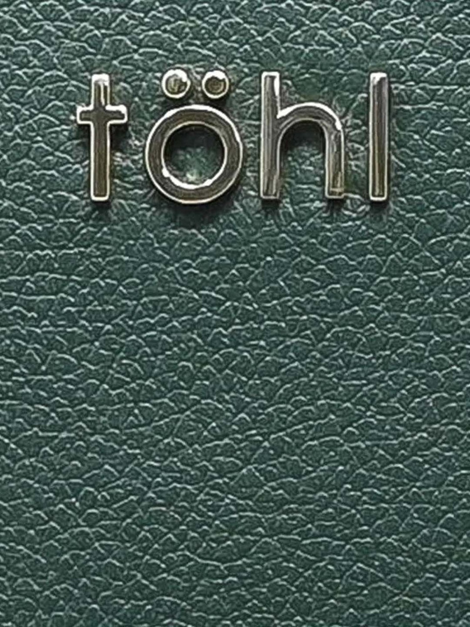 Tohl Devon Green Leather Medium Backpack