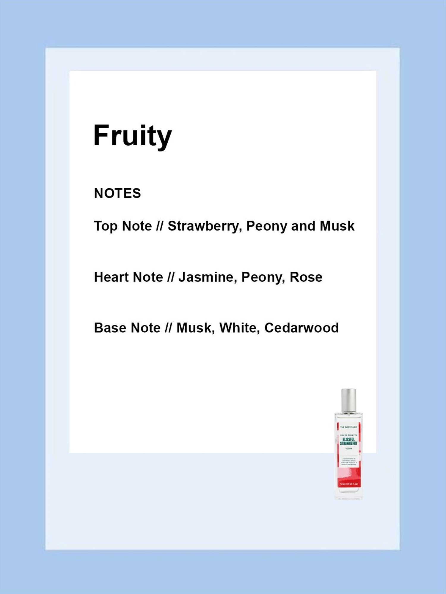 THE BODY SHOP Blissful Strawberry Eau de Toilette - 50 ml