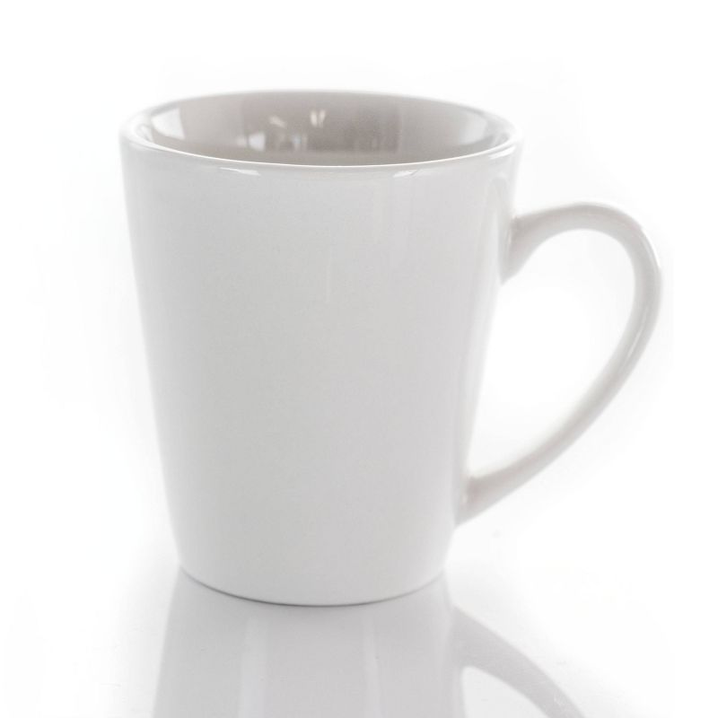 16pc Porcelain Marshall Dinnerware Set White - Elama