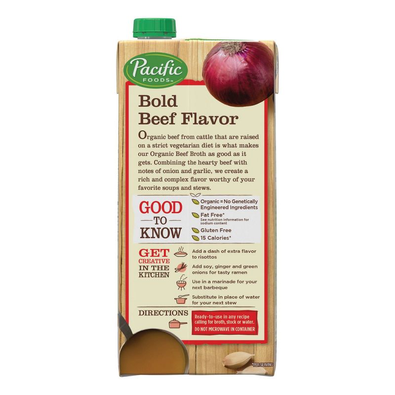 Pacific Foods Organic Beef Broth - 32oz
