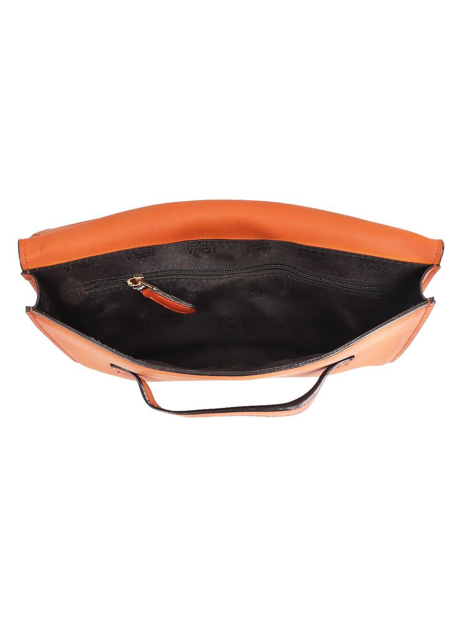 Horra Tan Envelope Clutch