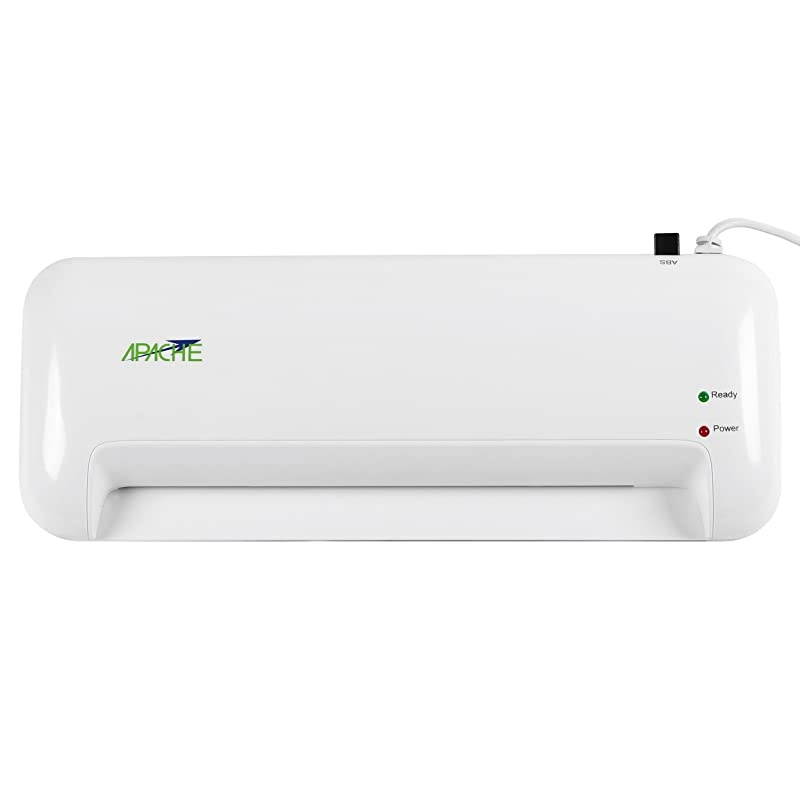 AL9 9" Thermal Laminator and 20 Laminator Pouches (White)