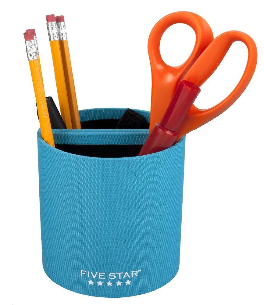 Five Star Locker Accessories, Split Pencil Cup, Magnetic, Teal (72896)