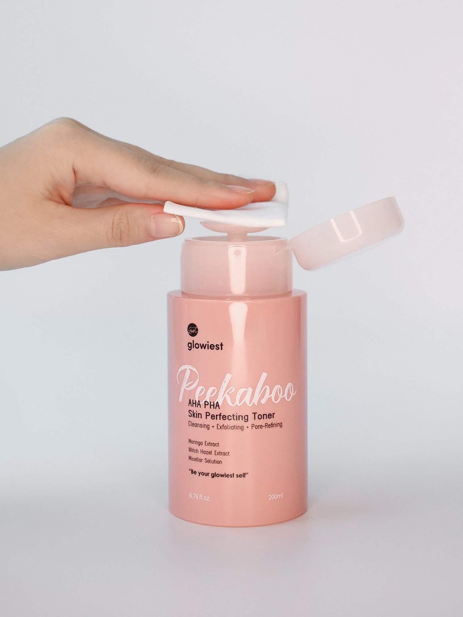 Glowiest Peekaboo AHA PHA Skin Perfecting Toner - 200 ml
