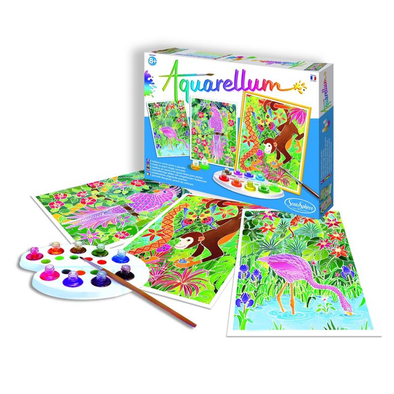 15pc Aquarellum Amazon Painting Kit - Sentosphere USA